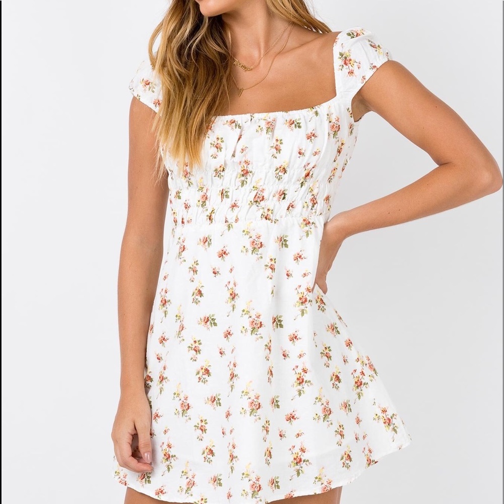 Princess Poly floral mini dress